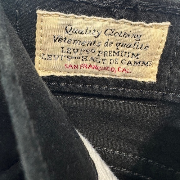 Levi's 311 Shaping Skinny Jeans Black - Picture 10 of 12